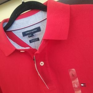 **Sold on eBay**Tommy Hilfiger Classic Fit RedPolo